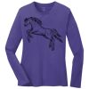 Women's Long Sleeve Core Cotton Tee Thumbnail