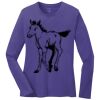 Women's Long Sleeve Core Cotton Tee Thumbnail