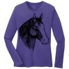 Women's Long Sleeve Core Cotton Tee Thumbnail