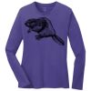 Women's Long Sleeve Core Cotton Tee Thumbnail