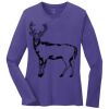Women's Long Sleeve Core Cotton Tee Thumbnail