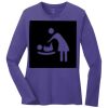 Women's Long Sleeve Core Cotton Tee Thumbnail