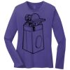 Women's Long Sleeve Core Cotton Tee Thumbnail