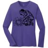 Women's Long Sleeve Core Cotton Tee Thumbnail