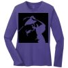 Women's Long Sleeve Core Cotton Tee Thumbnail