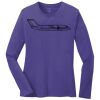 Women's Long Sleeve Core Cotton Tee Thumbnail