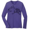 Women's Long Sleeve Core Cotton Tee Thumbnail