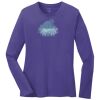 Women's Long Sleeve Core Cotton Tee Thumbnail