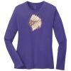 Women's Long Sleeve Core Cotton Tee Thumbnail